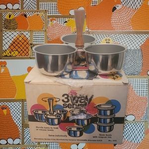 Mid-century 3-Way Server